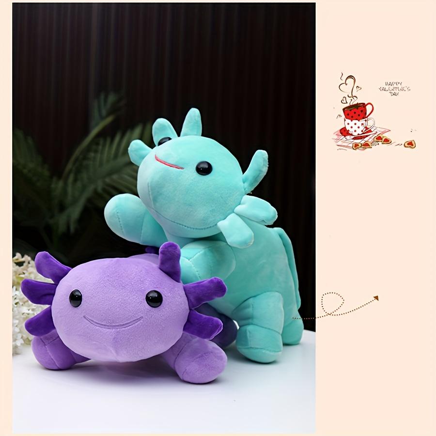 Peluche Axolotl da 30 cm Morbido Carino Animale di Peluche Axolotl Cuscino di Peluche Per Compleanni Regalo