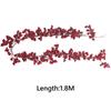 Red Berry Christmas Garland Multi-Purpose Holly Berries Artificial Garland Christmas Decoration Wreath Outside Winter Wall Decor