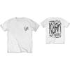 Korn Band Potisk Tričko Unisex Unisex Vintage Nu Metal Rock Bavlna Krátký Rukáv Gotický Grunge Oversized Streetwear Y2k Ležérní Topy