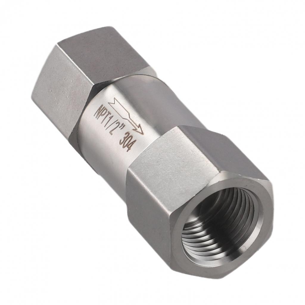 304 Stainless Steel Check Valve with Wide Temperature Range for Industrial Use