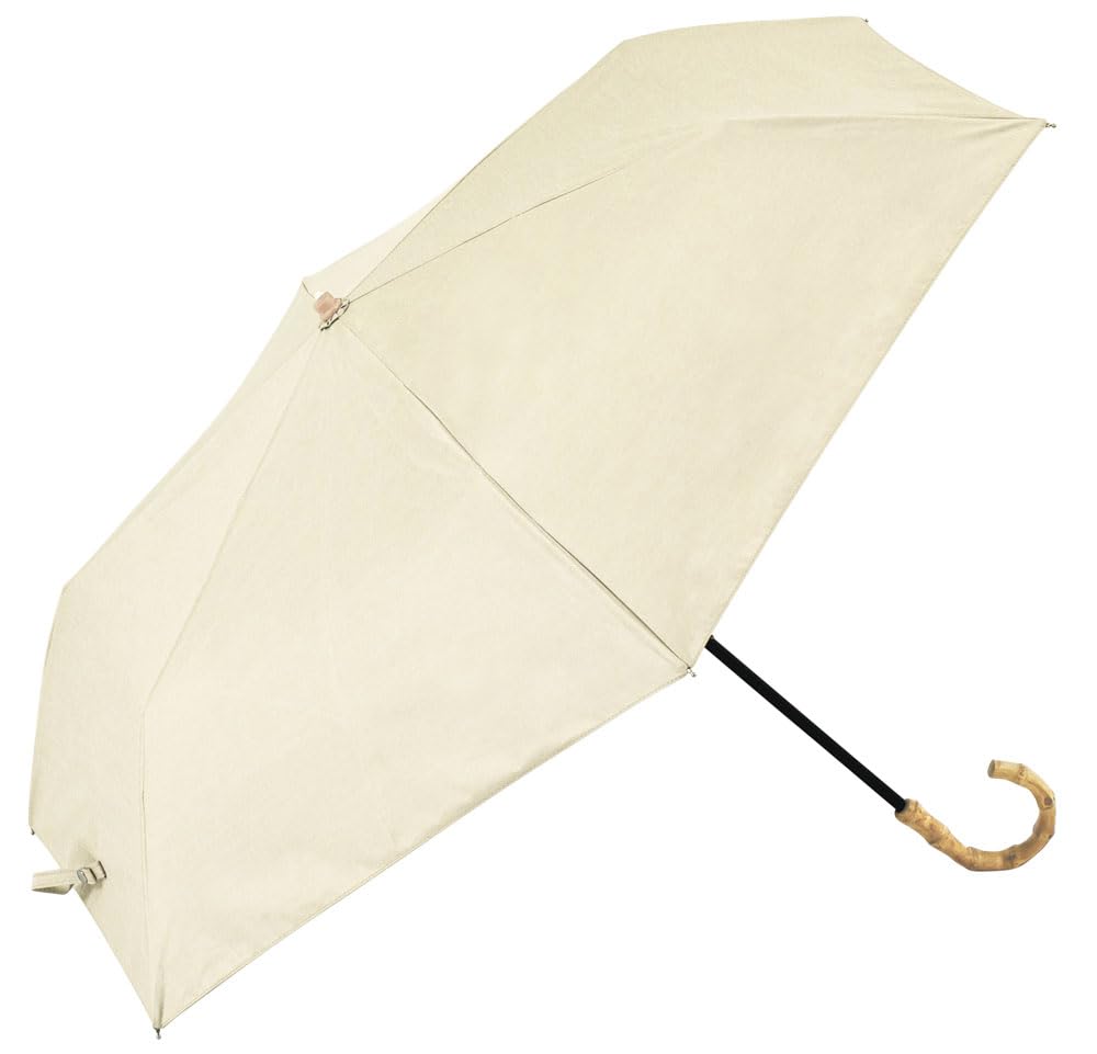 

ПОТОМУ ЧТО Складной мини-зонт из ПУ, Шамбре, IV, B-094617 слоновая кость