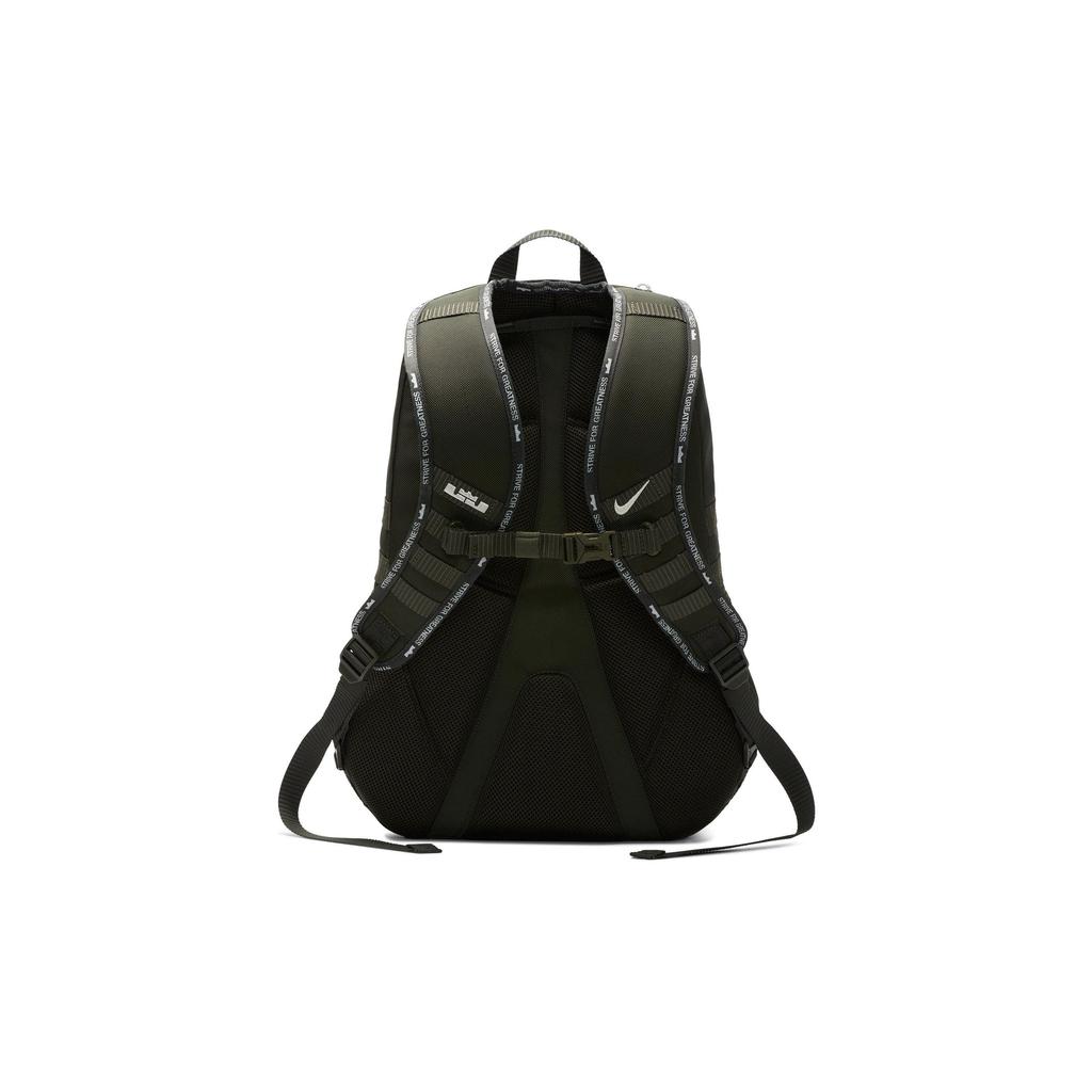 Nike Lakers LeBron Basketball Zipper Backpack Unisex Backpack Red Green BA5987-355