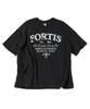 TRAVEL Fortis Crop Short Sleeve Tee Black