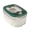 Cafe Moisture-proof Rice Bucket Transparent Visible Easy To Store Timed Fresh Rice Bucket Household