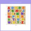 Kwaliteit Houten Kinderspeelgoed Alfabet Puzzel Educatief Cadeau**
