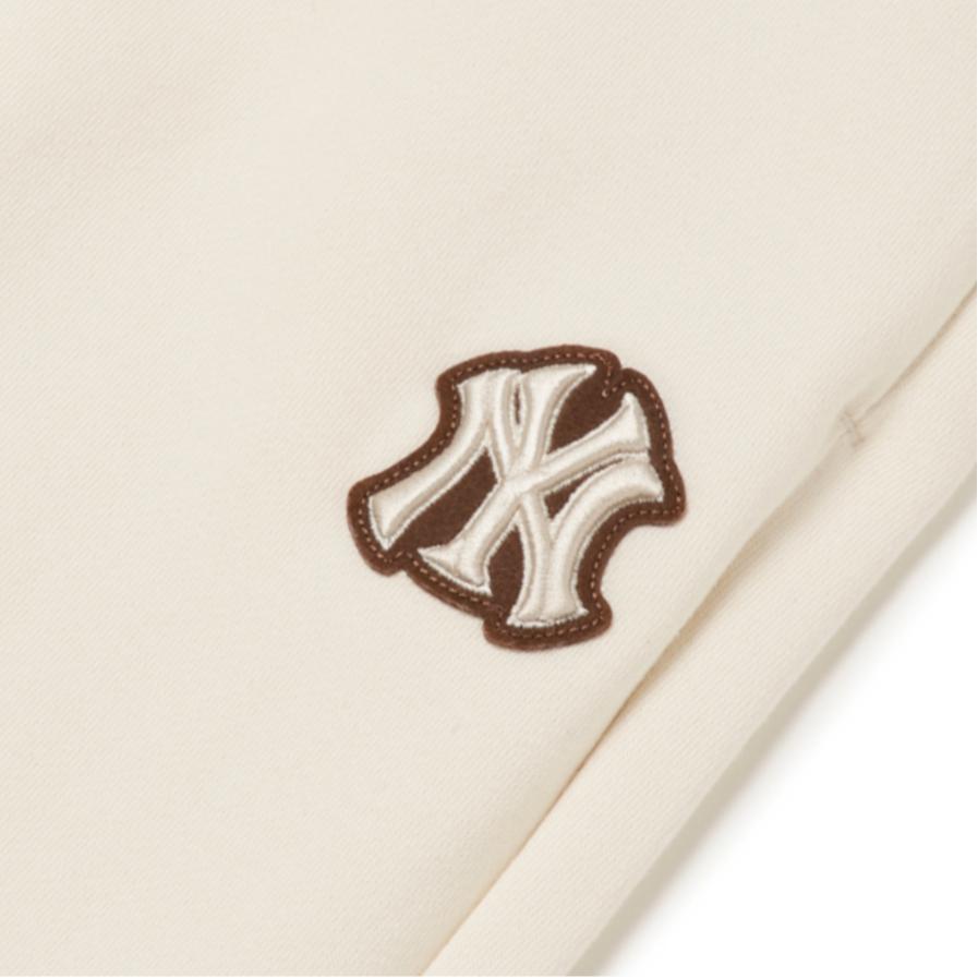New MLB Knitted Sports Pants Unisex Ivory White 3APT00216-50CRS
