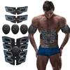 EMS Rechargeable Ab Muscle Stimulator with Digital Display - Smart Fitness Patch for Abs and Weight Loss
