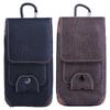 Camping Wallet Pouch Multifunctiona Cards Holder Waist Bag Leather Phone Case Bum Bag Flip Pockets