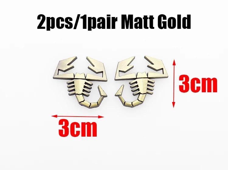 1pcs 3D newest metal Car Fender side logo Rear Bumper tail door trunk car rear Emblem sticker styling Accessories metal sticker