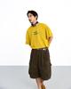 ANGLAN Structural Cargo Half Pants - Khaki
