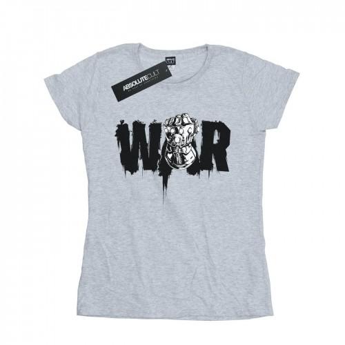 Marvel Womens/Ladies Avengers Infinity War Fist Cotton T-Shirt