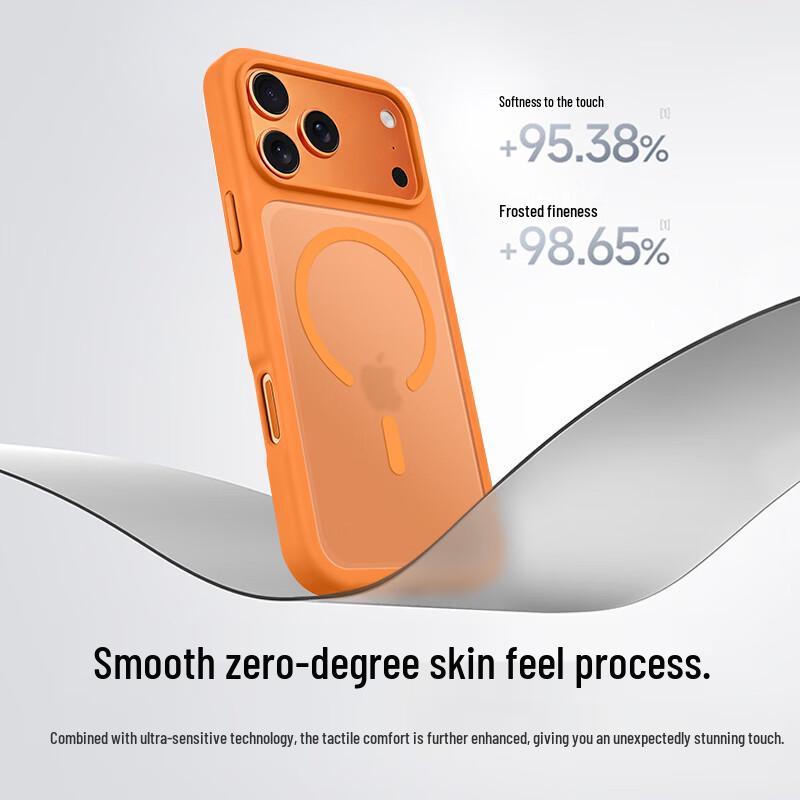 NEYAA Magsafe Frosted Skin-feel Phone Case for iPhone 17 Pro/Pro Max
