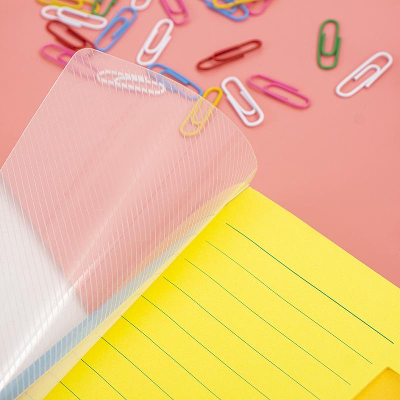 Colorful Reusable Sticky Notes & Notebook Set for Students and Planners