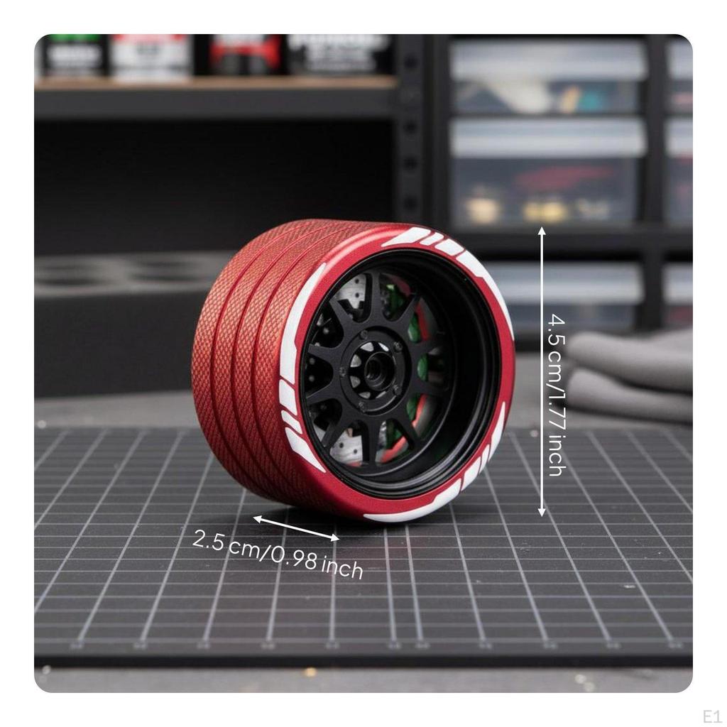 Aluminum RC Controller Steering Wheel Anodized Polished Metal Handset Anti Slip Grip Remotes