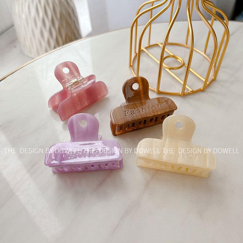 Acetate Hair Elegant Claw Clip For Women In Trendy Colors Stylish Accessory Hair