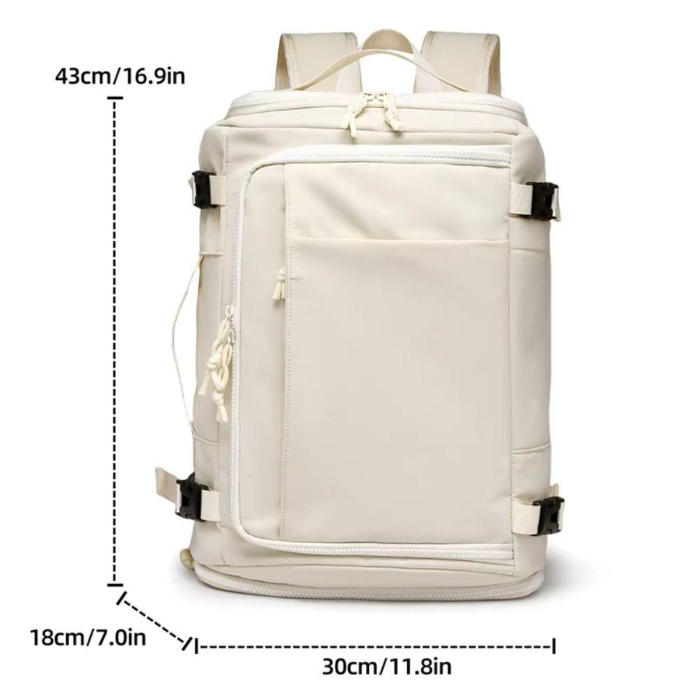 Box Style Travel Backpack Anti-Scratch Cabin Daypack Lightweight Luggage Backpack  Climbing