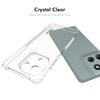 For Motorola Moto G56 5G Clear Phone Case ENKAY HAT PRINCE Shockproof Anti-slip TPU Cover