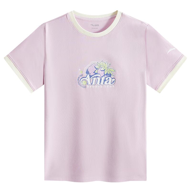 Anta Kids' Fruit Graphic Girls' Short Sleeve T-Shirt