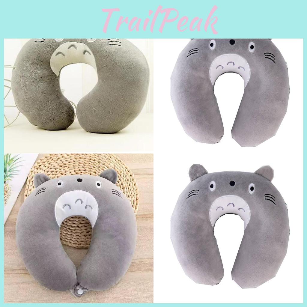 Cartoon Totoro U Shape Pillow For Office Rest Napping With Polyester Fiber Fill