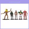 High Quality Attack On Titan Action Figures Set Featuring Eren Mikasa Levi Beast Titan Collectible Toys
