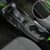 Carbon Fiber Look Gear Panel Cup Holder Cover Trim For Toyota Corolla 2019-2021