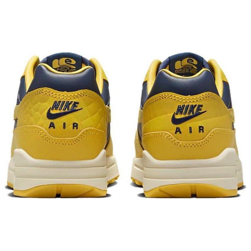 Nike Air Max 1 "Head To Head" Women's Low-Top Lifestyle Casual Shoes Yellow Blue FJ5479-410