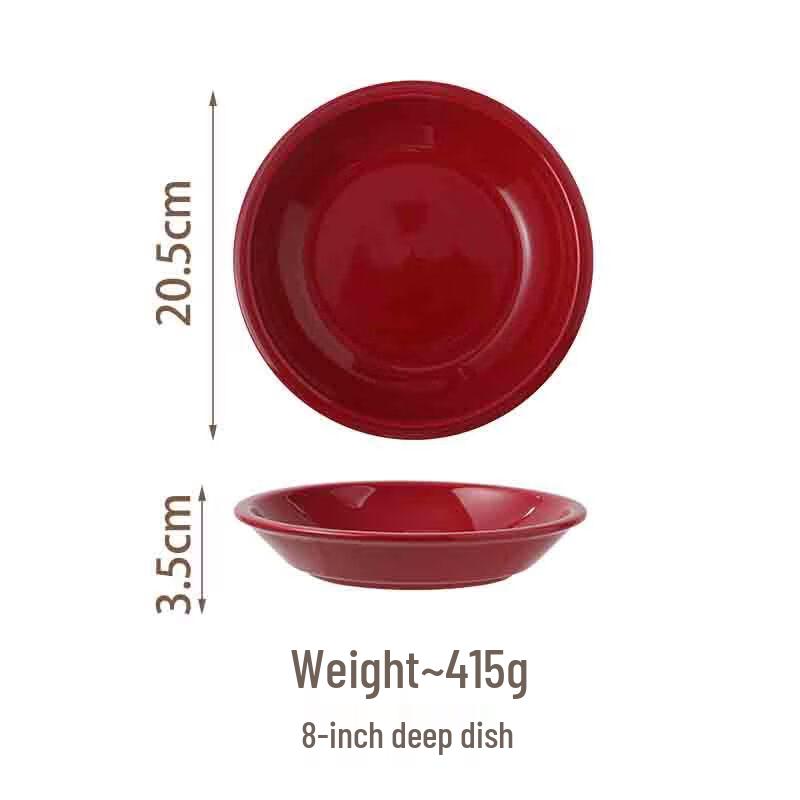 Ceramic Wedding Gift Plate with Double Happiness Design