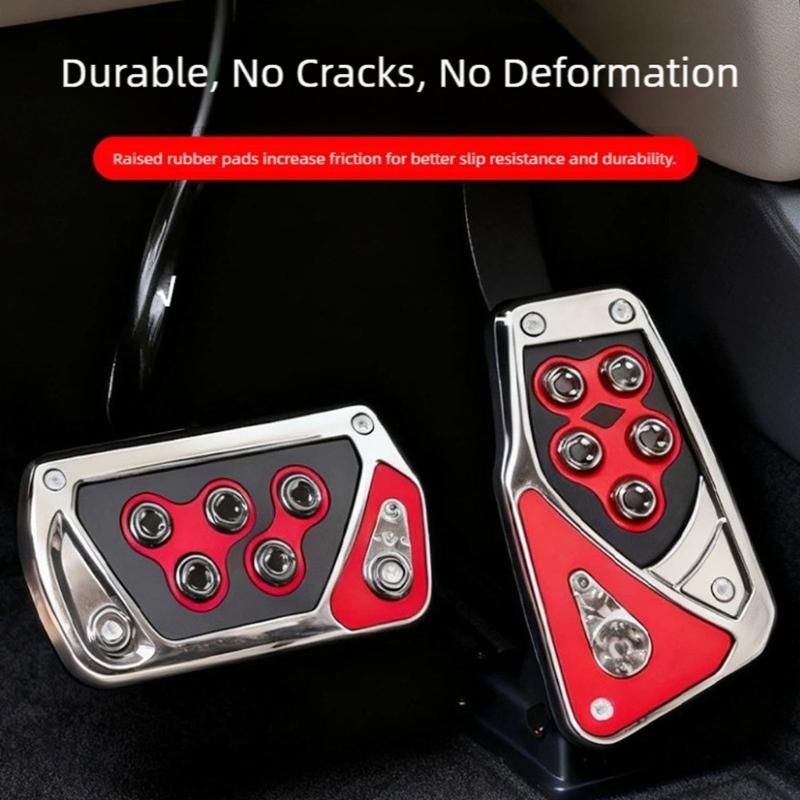 Car Brake Clutch Accelerator Pedal for Most Car SUVs Automotive Accessories Manual Transmission Throttle Clutch Pedal