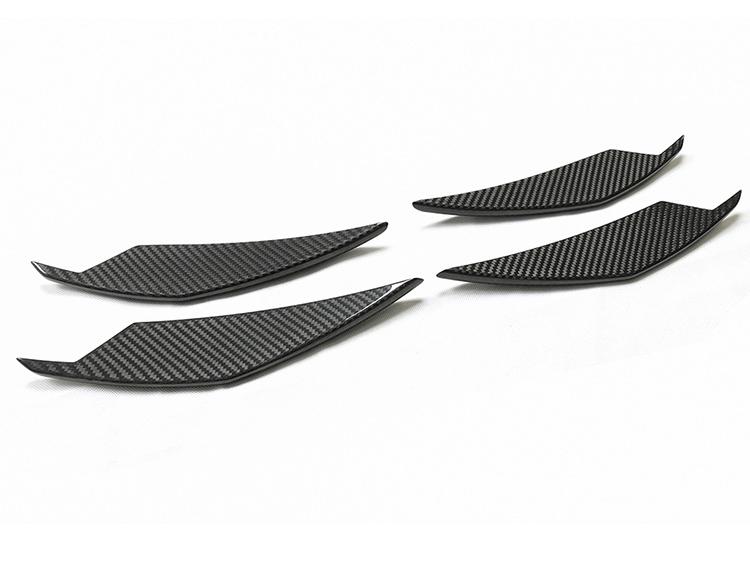 Compatible BMW M3/M4 G80/G82 MP/VS Style Carbon Fiber Hood Vents & Front Canards