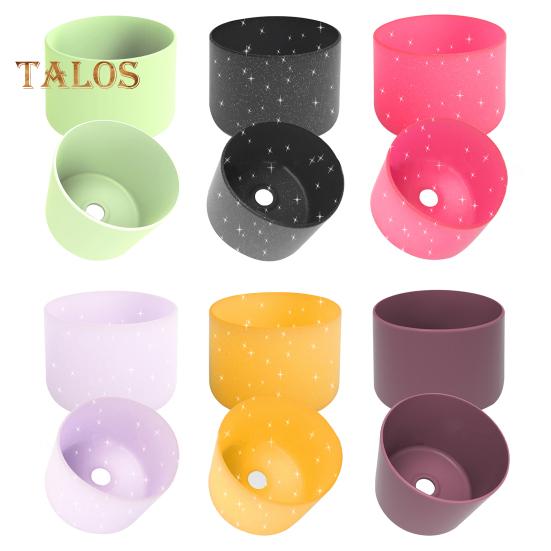 2Pcs Silicone Boot for Owala 24/32oz Flask Anti-Slip Protective Sleeve for FreeSip BPA Free Dishwasher Safe Cup Cover Accessories