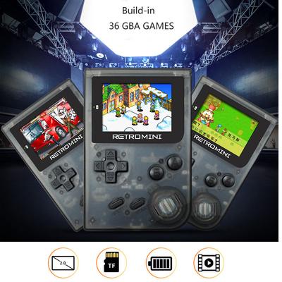 Portable Mini Handheld Game Console Built-in 36 Classic Games Best Gift for Kids