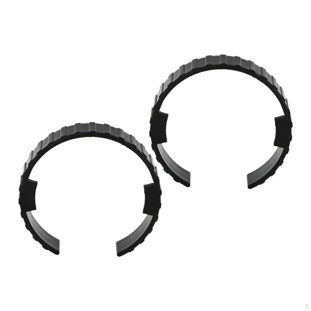 2 Pieces Dryer Hose Spare Rings Connector Buckle Sturdy Pet Blower Accessory Fittings
