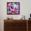 Pittura Diamante 5D Fai da Te con Trapano Rotondo Completo Arte Astratta Colorata Decorazione per la Casa Artigianato