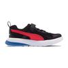 New PUMA Electron EVOLVE RUN Abrasion Resistant Breathable Low Top Kids Lifestyle Shoes Black Red Kids' 389689-04