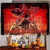 BEPAN Stranger Birthday Party Decorations,Welcome to The Other Side Backdrop Banner Horror Forest Upside Down Themed Decor Banner Back