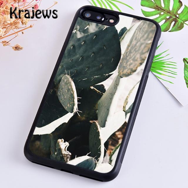 Krajews Cute Cactus Hug Summer Phone Case Cover For iPhone 14 5 6s 7 8 Plus X XR XS 11 12 13 Pro Max Samsung Galaxy S21 S22ultra
