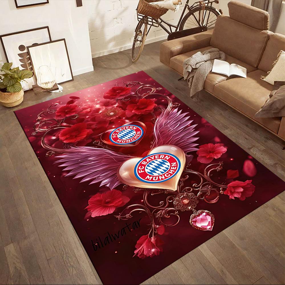Champion Fc Bayern München Square rugs are a great choice for living rooms, bedrooms, home décor, and as gifts.