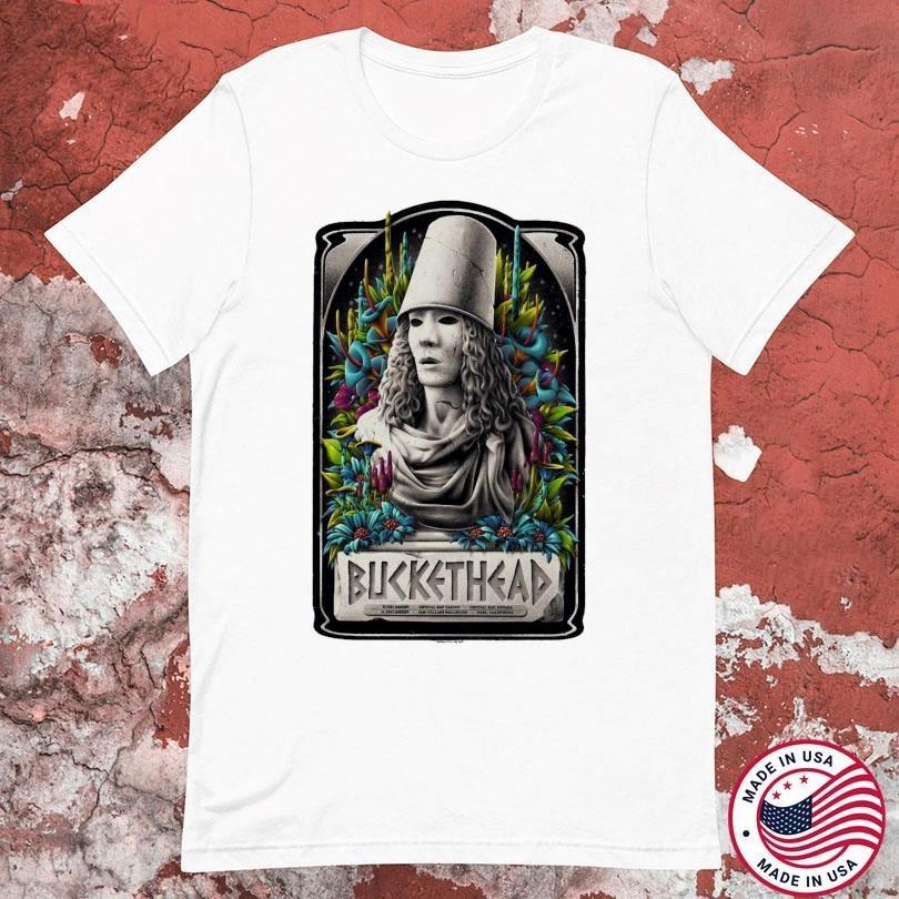

New Buckethead Music Star Heavy Cotton White S5XL T Shirt AG667 Unisex T-Shirt XXXXL