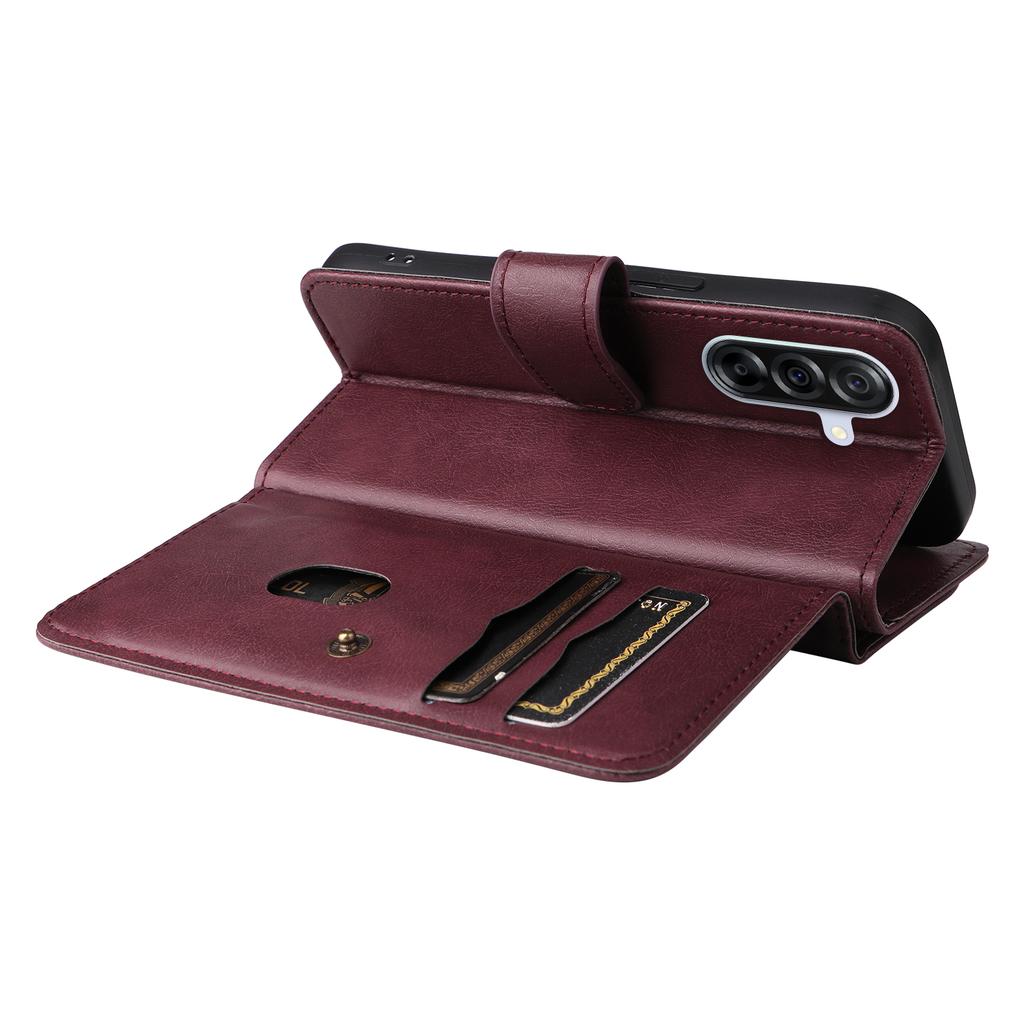 For Samsung Galaxy A36 5G Leather Case with 10 Card Holder Phone Cover Stand