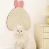 Sisal Cat Scratcher Mat Cartoon Design Cat Scratching Pad with Sticker Tape for Floor Wall To Protect Couch Carpet Furniture