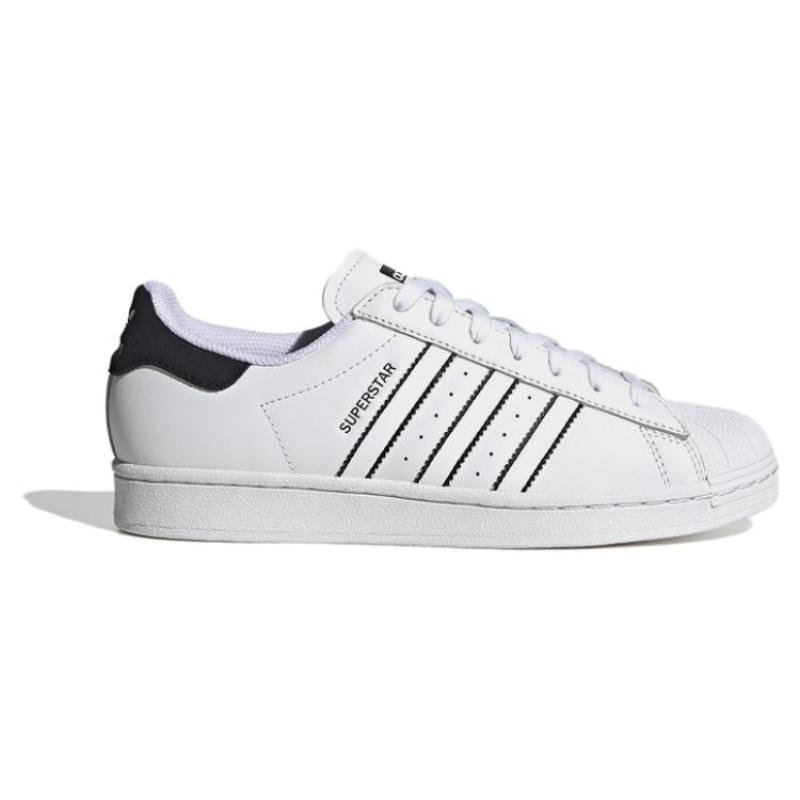 Adidas Originals Superstar White Black Outlined Sneakers IF8090