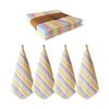 4Pcs Soft Absorbent Cotton Kitchens Towels Quick Drying Dishwashing Cloths Cleaning Rag For Glassware Surfaces