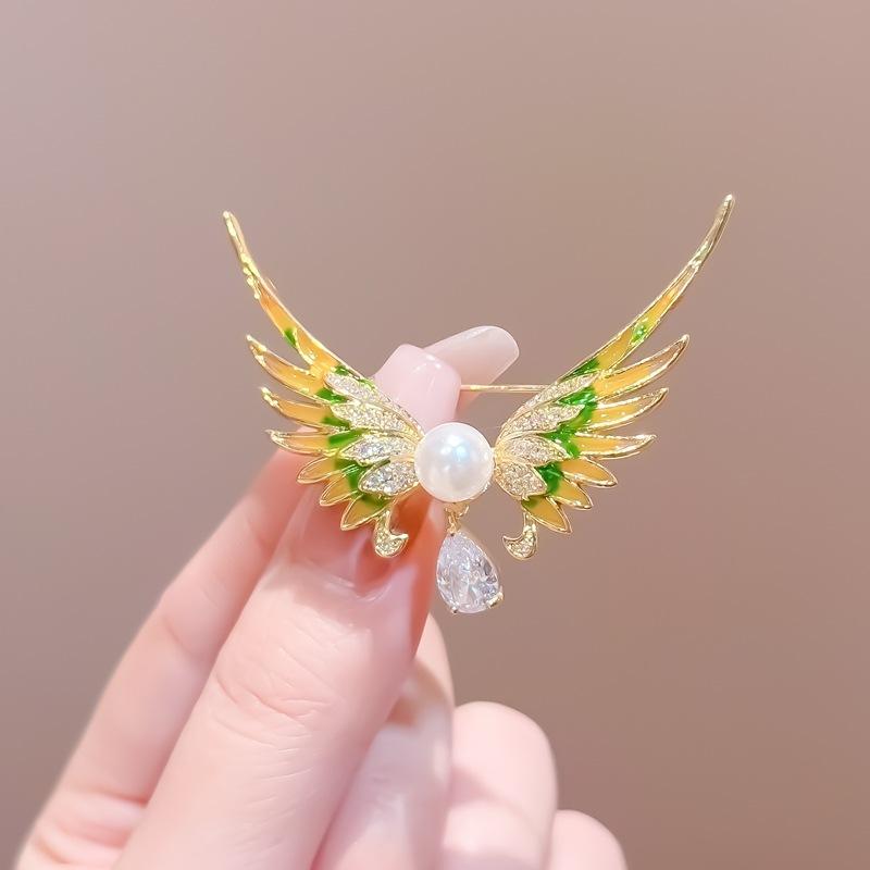 Ancient style auspicious clouds peony flower brooch elegant temperament high-end fashion corsage cheongsam Hanfu suit pin accessories