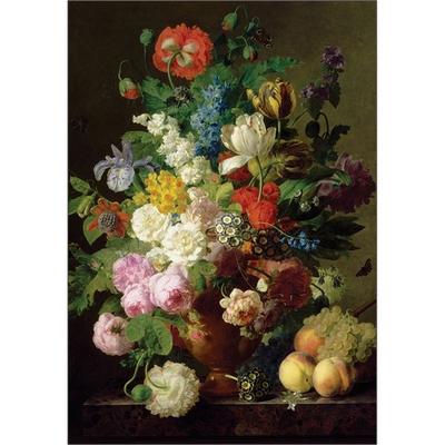 Puzzle Korea Vase with Grapes and Peaches Jigsaw Puzzle 3106, Korean Popular Puzzles