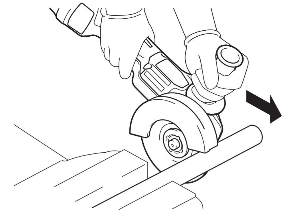 Makita GA412DZ 18V 100mm Disc Grinder with Wireless Dust Switch Charger Sold Collection/Slide (Battery Separately)