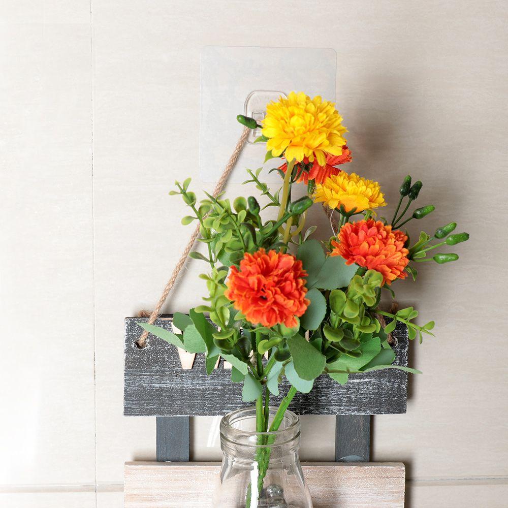 Holder Transparent Household Seamless Adhesive Hook Traceless Hooks Storage Hanger Wall Rack