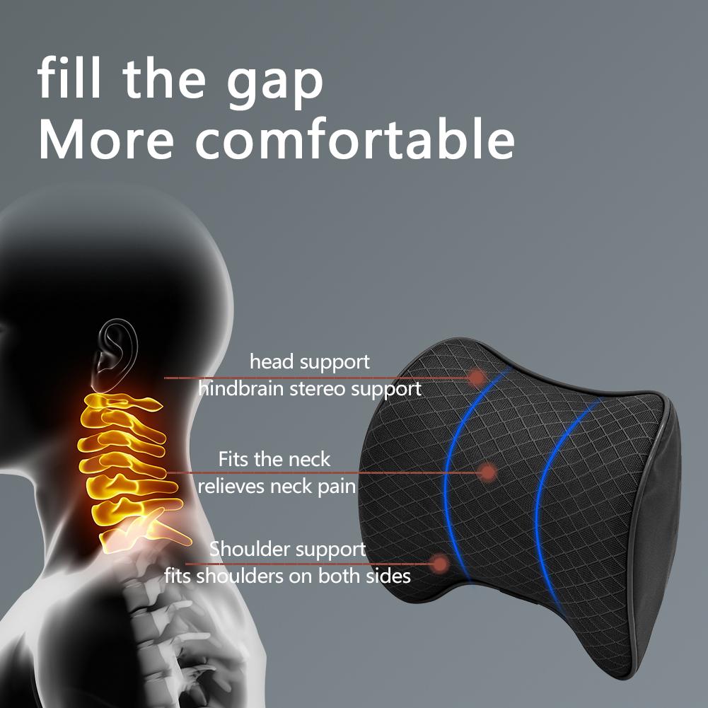 Auto Hals Kopfstütze Kissen Kissen Auto Sitz Kopf Unterstützung Protector Autos Sitz Hals Rest Speicher Baumwolle Für Büro