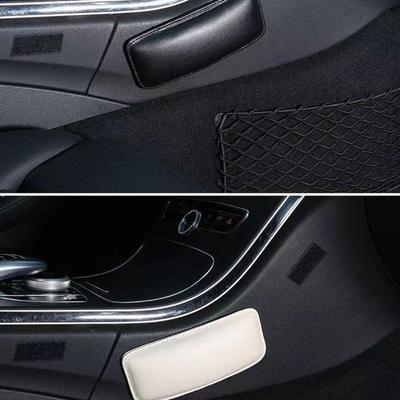 Car Interior Knee Leg Protectors Wear Resistant Surfaces Shock Absorption Cushioning Door Footrest Pads for Long Drives