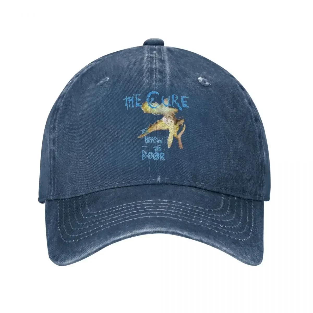 

The Head On The Door The Cure Unisex Style Baseball Cap Cool Funny Distressed Denim Washed Hats Cap Outdoor Summer Snapback Hat One Size