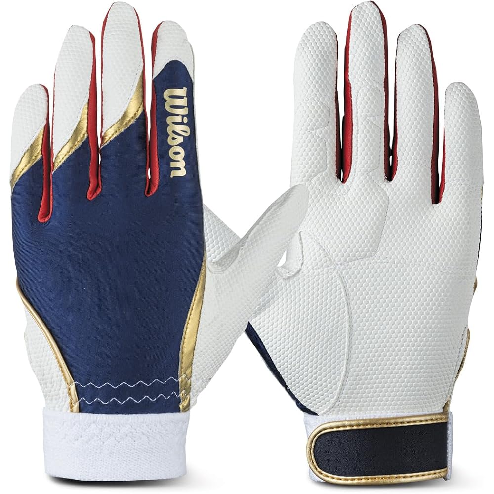 Wilson WL-1P Left Handed Fielding Glove White/Navy Medium